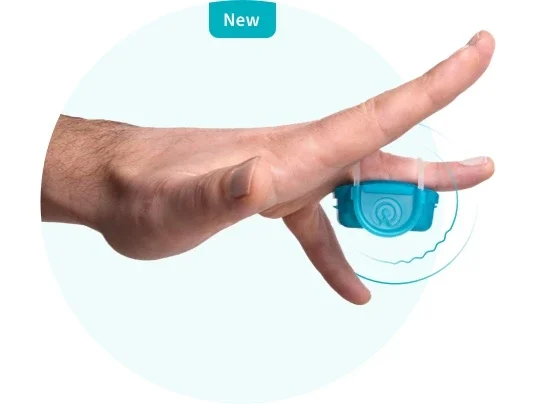 phlebotic assistant on finger phlebotic assistant on finger