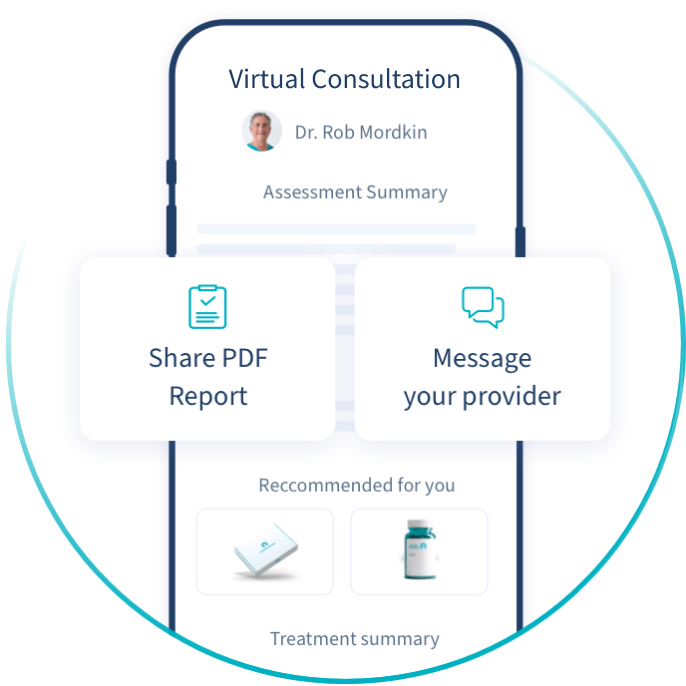 Virtual consultation report
