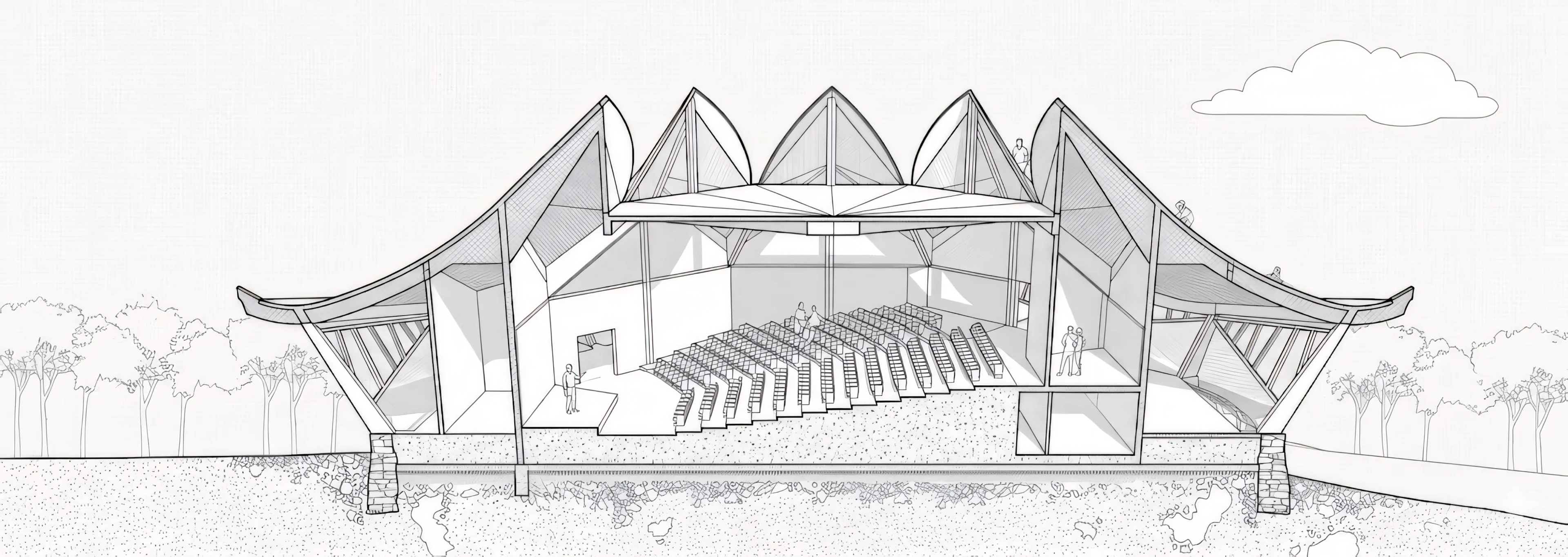 01. BUDDHIST LECTURE HALL-6