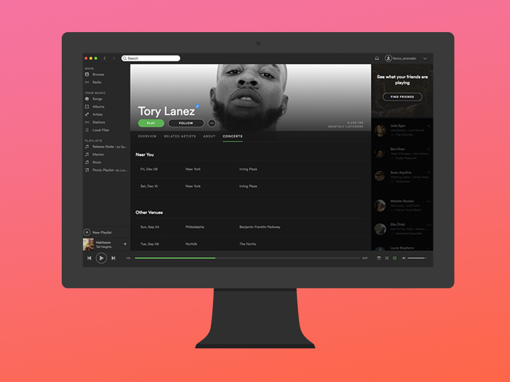 how to check your spotify top artists