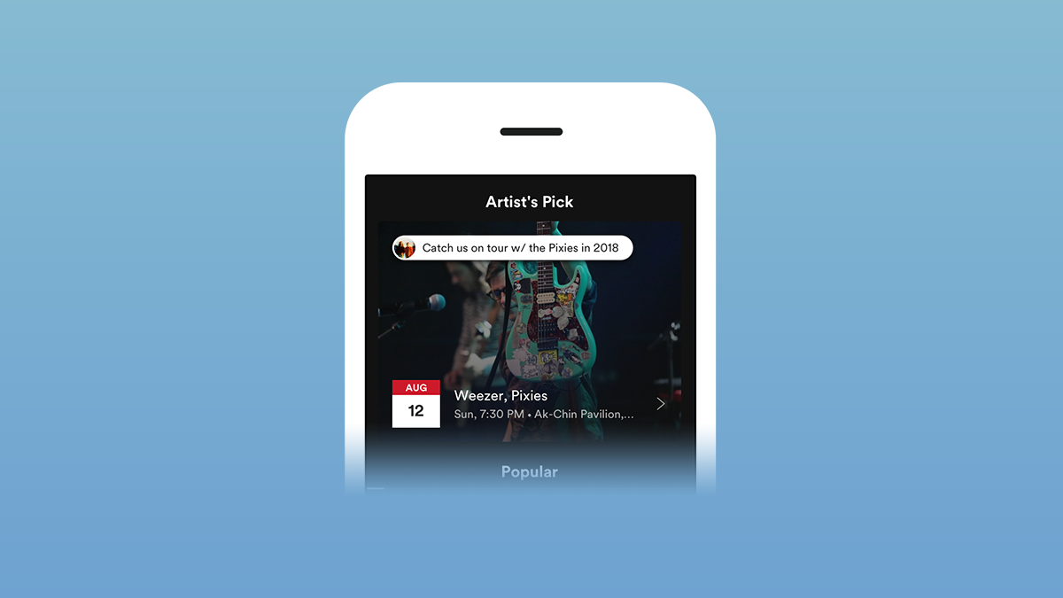 Two New Reasons You Should Really Be Using ‘Artist Pick’ Spotify for