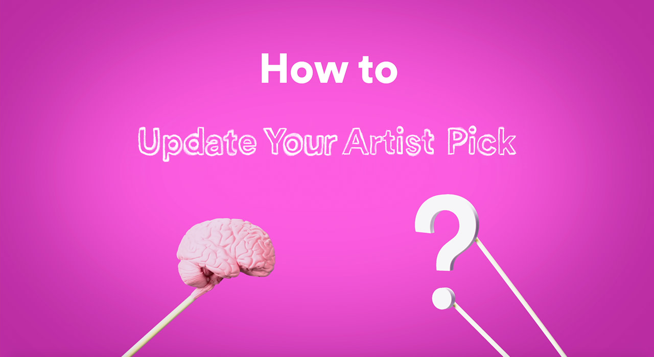 How to add top artists on spotify