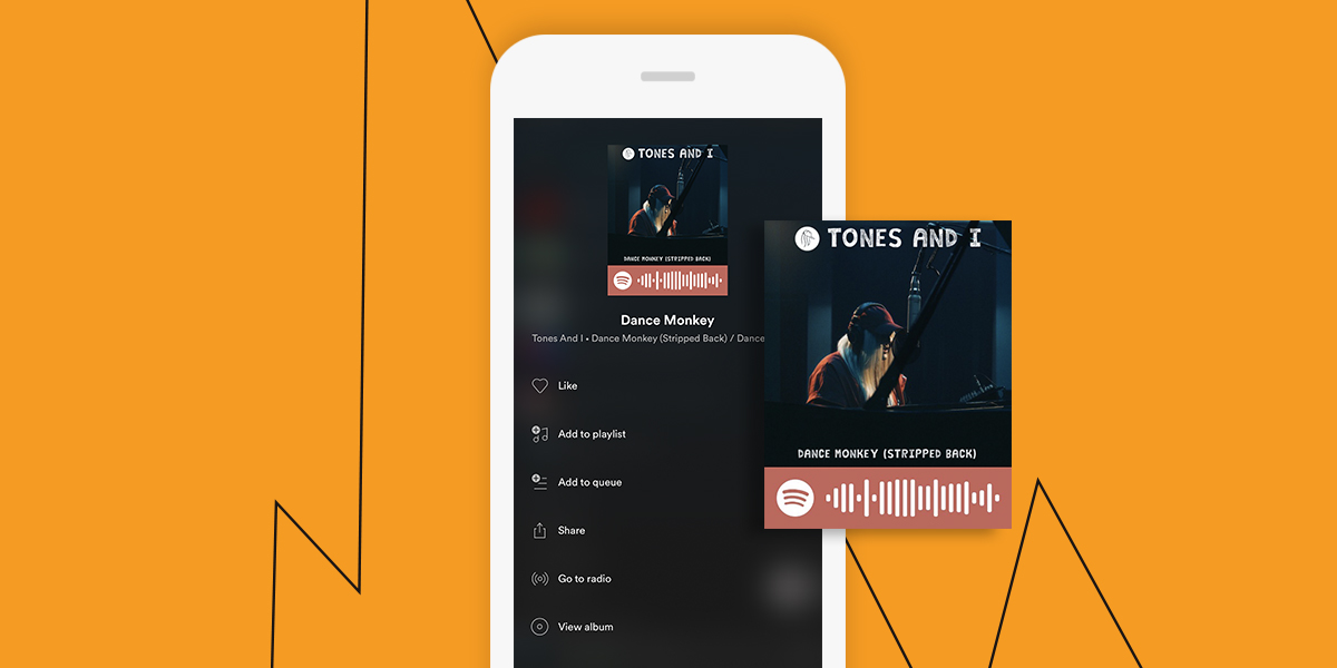 Sharing With Scannable Spotify Codes
