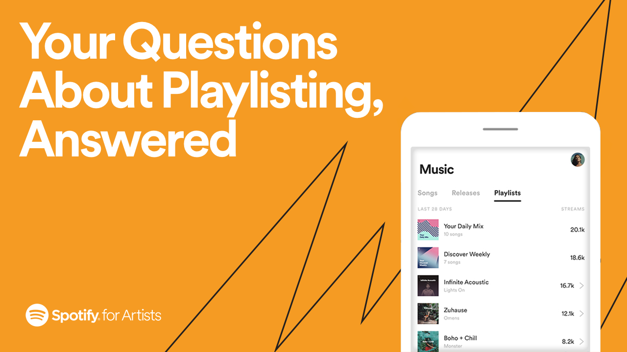 Behind the Playlists: Your Questions Answered by Our Playlist Editors –  Spotify for Artists