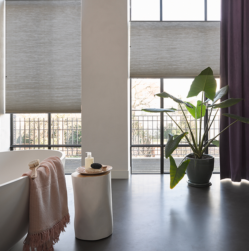 Verduisterende Iso Plissé gordijnen