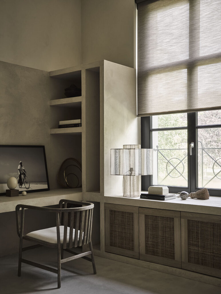 Semi transparante rolgordijnen