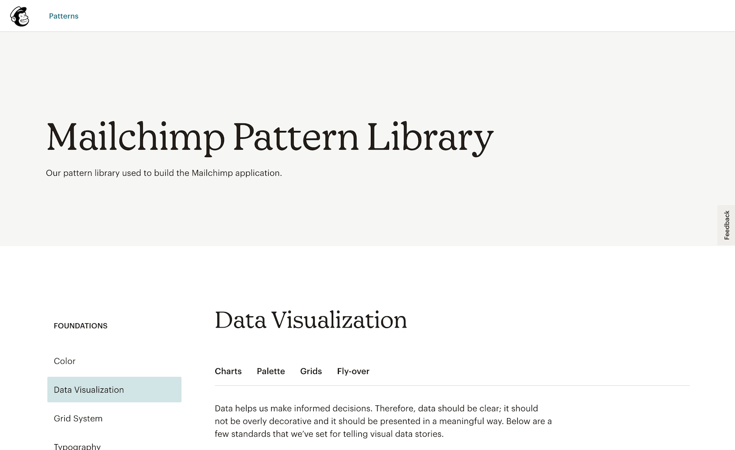 Mailchimp Pattern Library