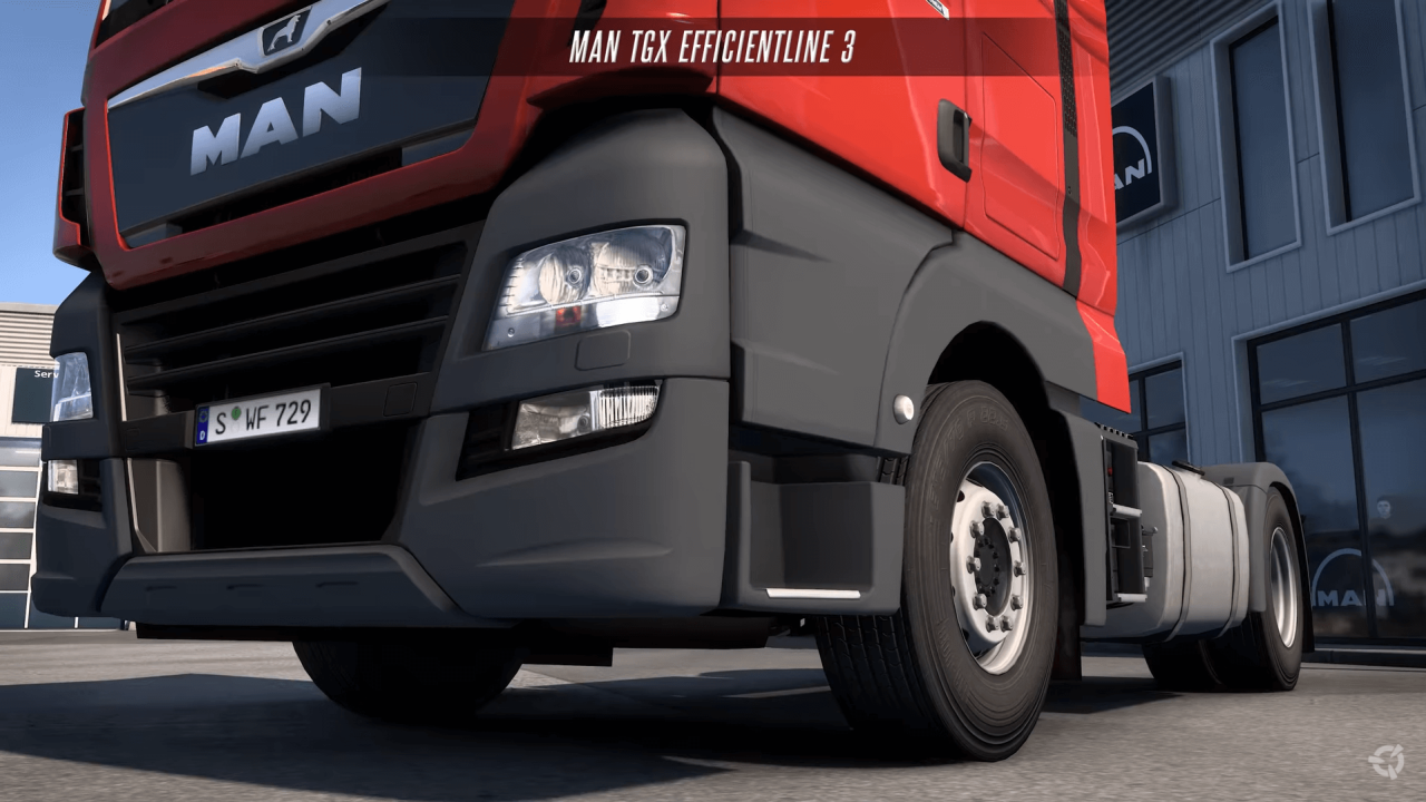 Nowe ciężarówki do ETS 2 1.43 - man tgx efficientline 3