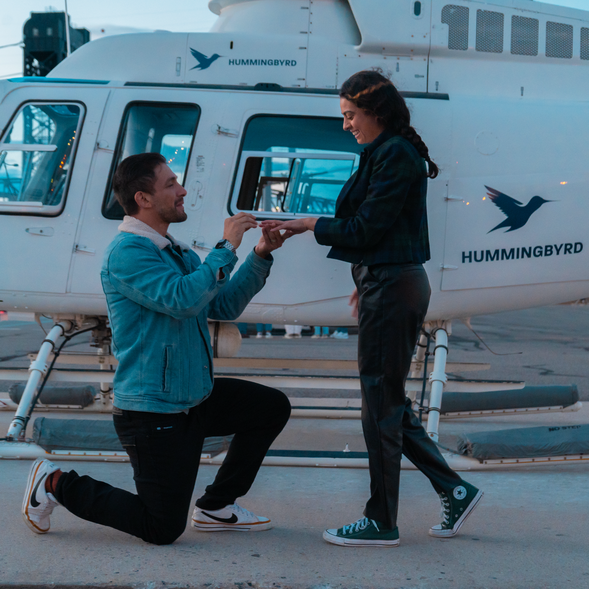 Love Takes Flight: A Proposal and Helicopter Adventure over New York City