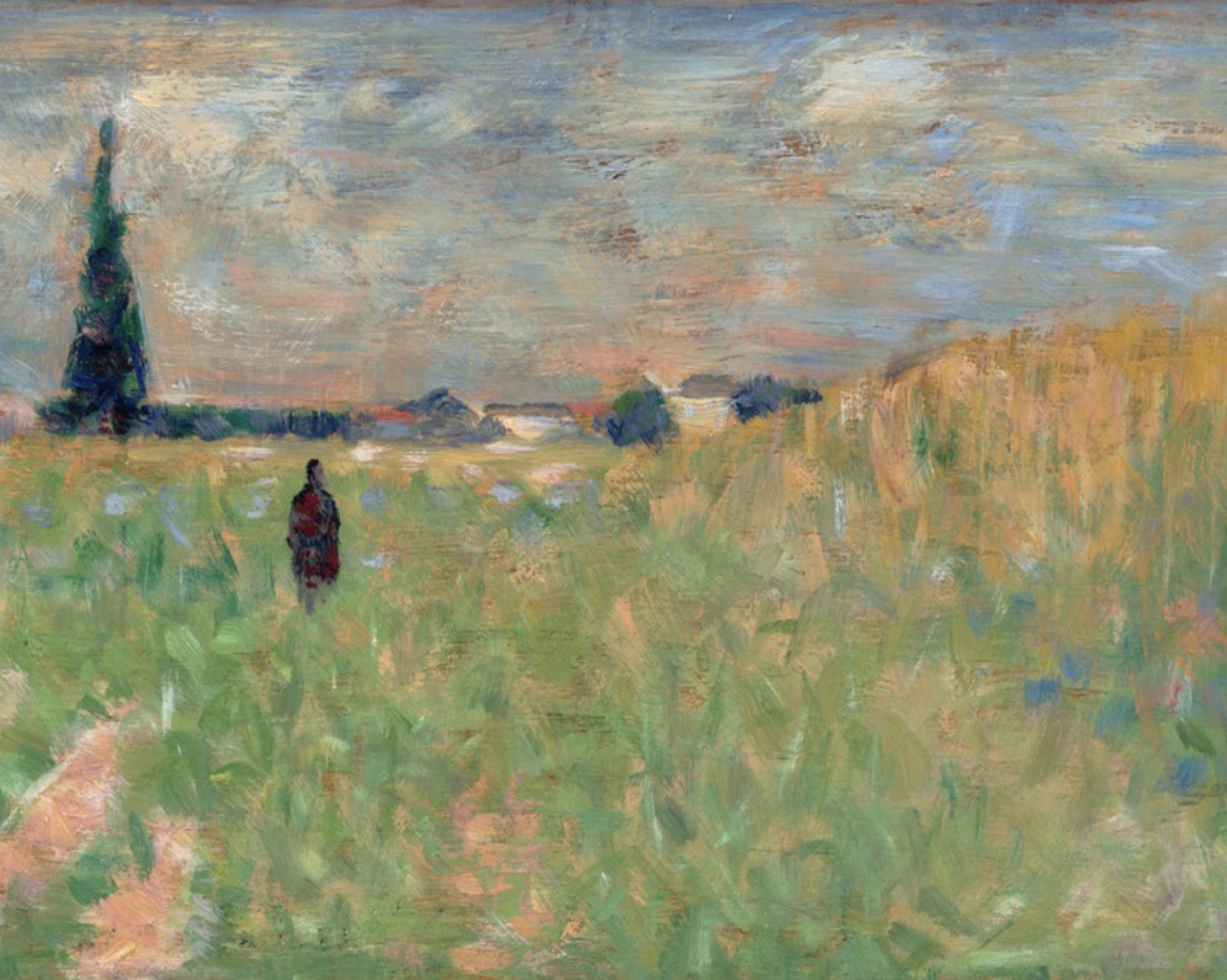 A Summer Landscape by Georges Seurat, 1883