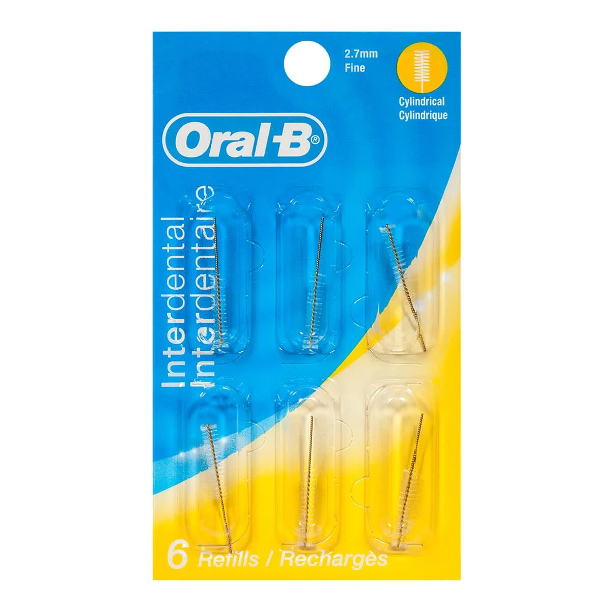 Oral-B Interdental Refills Cylindrical 