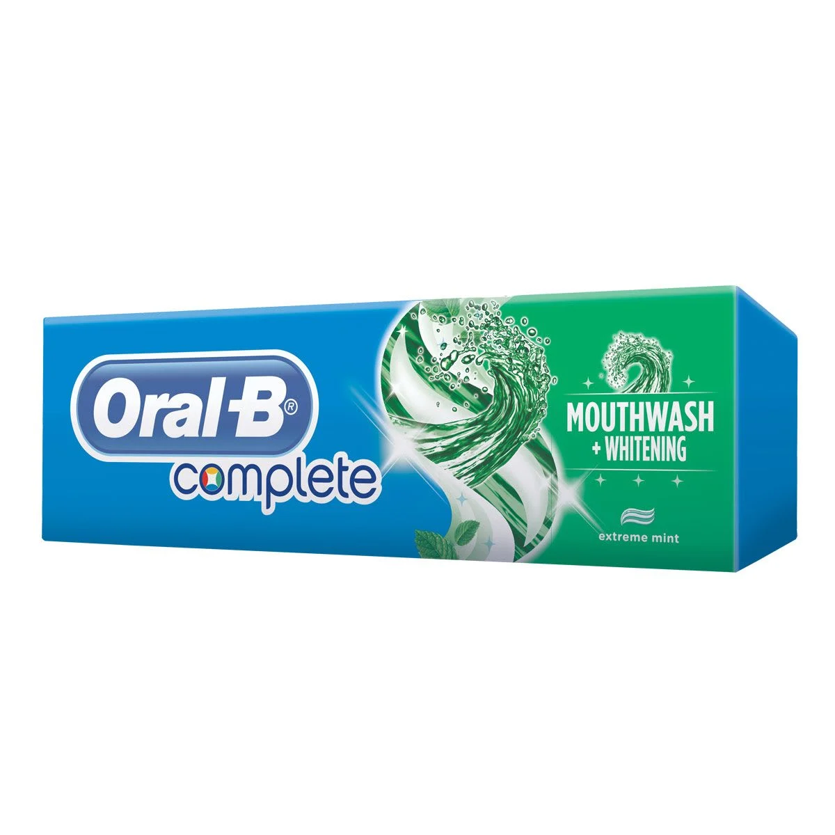 Oral-B Complete Mouthwash & Whitening toothpaste 