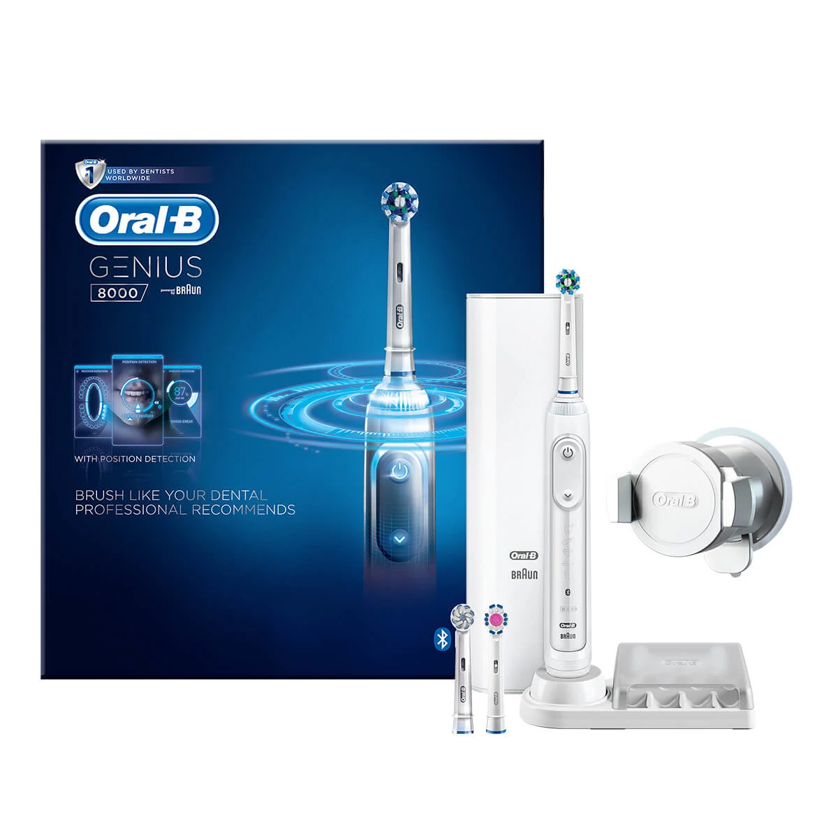 Oral-B Genius 8000 White electric toothbrush 