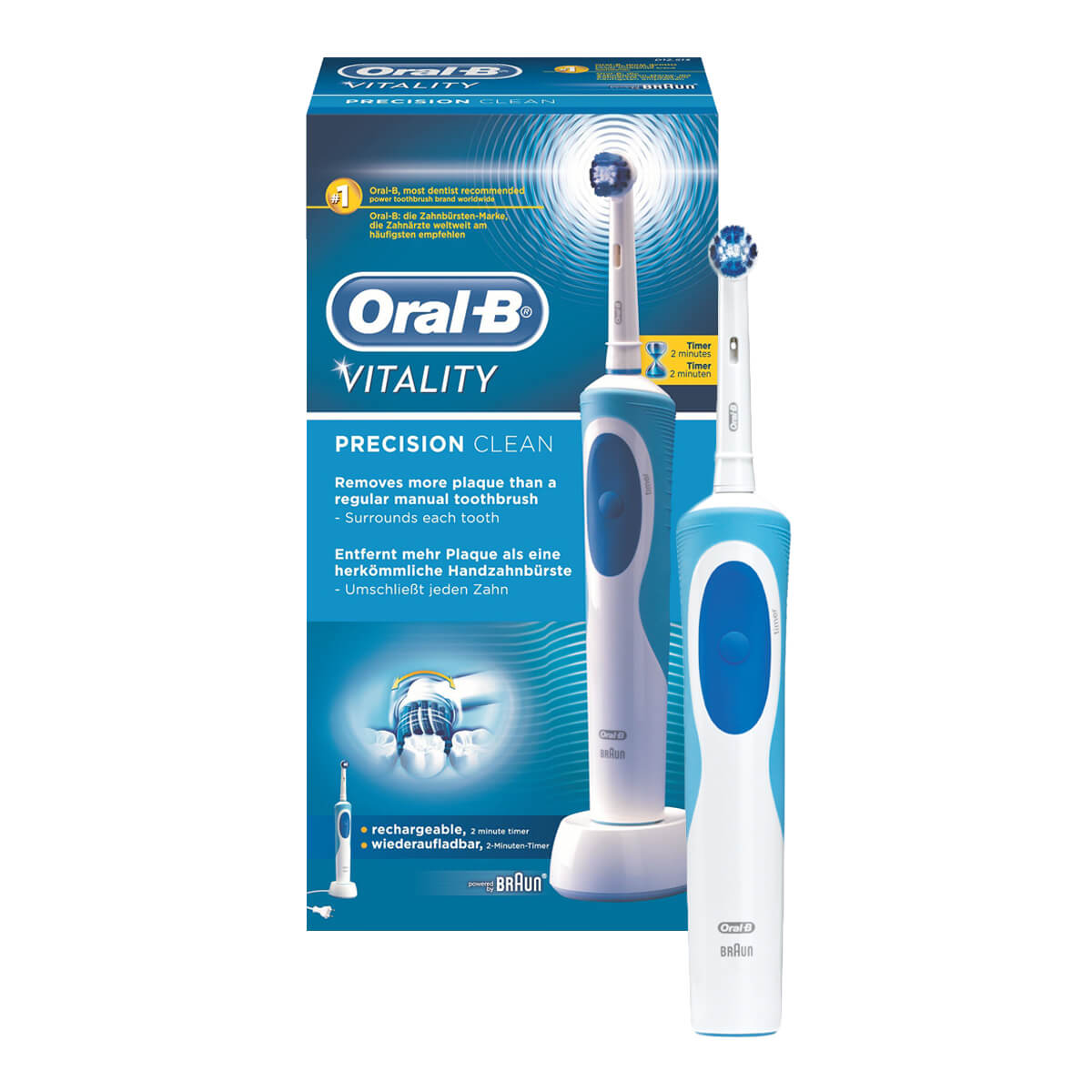 Syd pludselig depositum Oral-B Vitality Precision Clean electric toothbrush | Oral-B