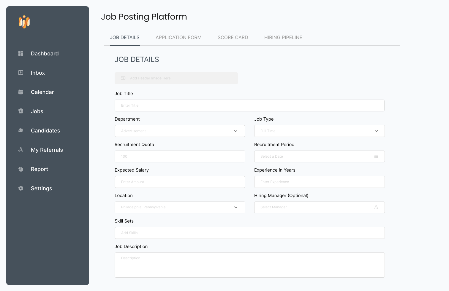 Build a job posting platform in minutes