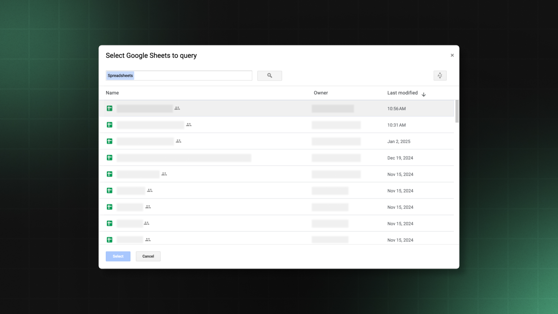 Google Drive integration