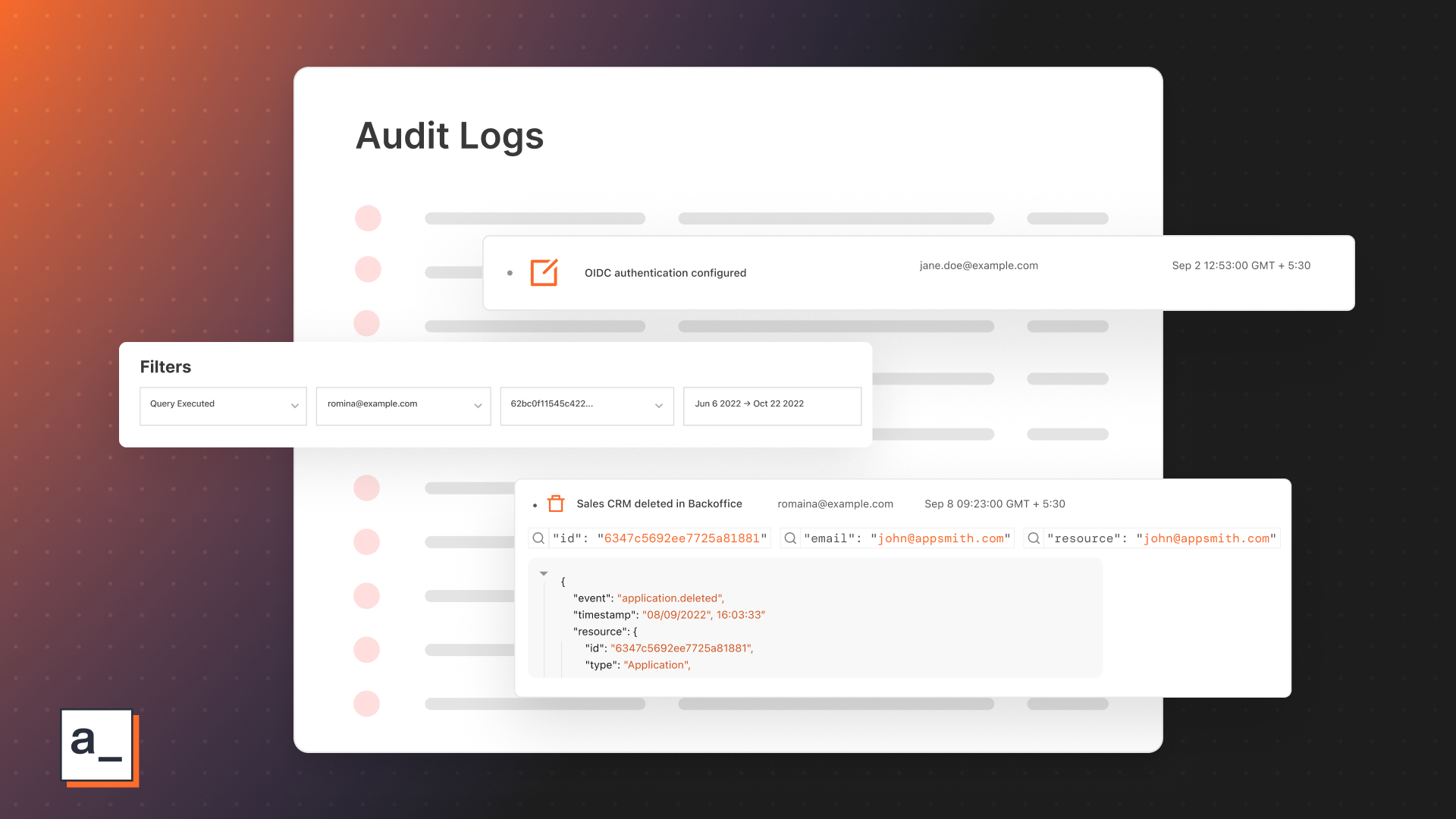 Audit Logs are now available on Appsmith Business