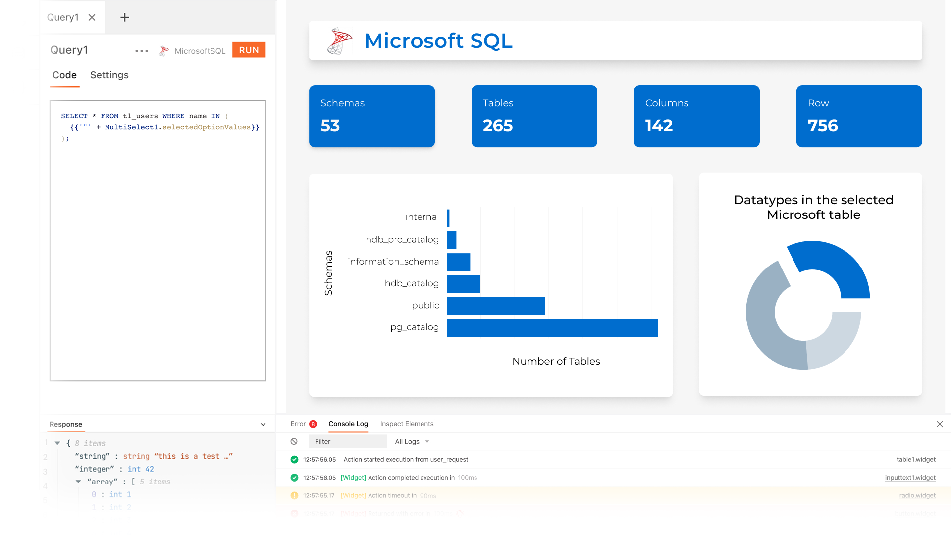 Build Microsoft Sql Gui Effortlessly With Appsmith