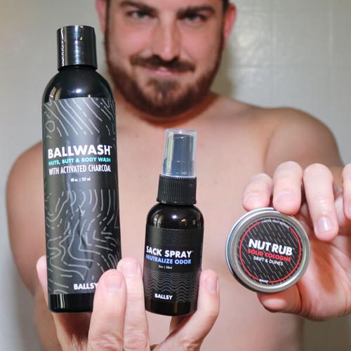 mens grooming kit for balls