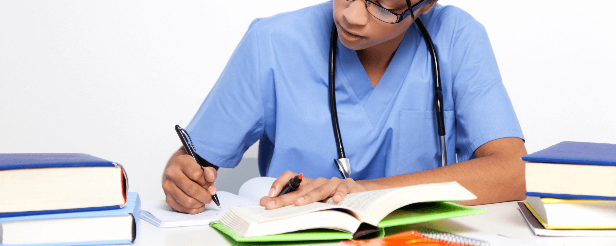 nurse studying for the NMC CBT
