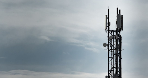Bild på en GSM-mast
