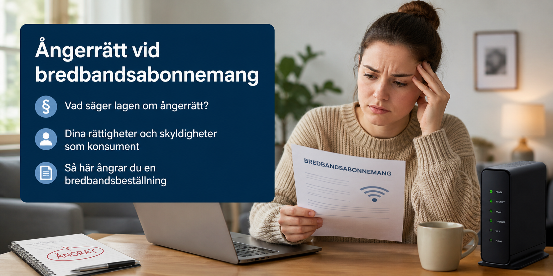 ångerrätt vid bredbandsabonnemang
