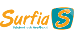 Surfia telefoni och bredband logotyp