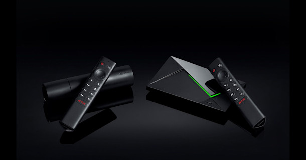 NVIDIA SHIELD TV product family. Photo credit NVIDIA.com