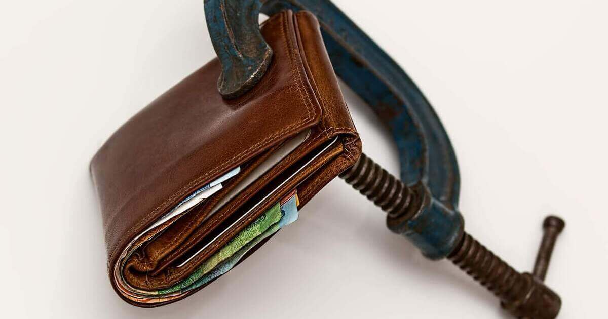 plånbok med tving