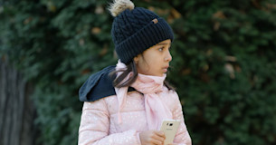 mobiltelefon för barn