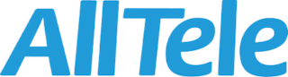 Alltele logo no background