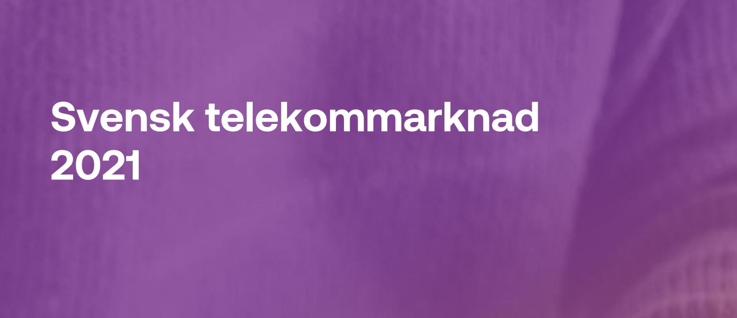 svensk telekommarknad 2021
