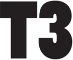 F.d. internetleverantören T3s logotyp