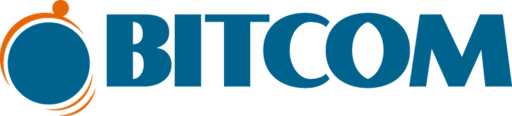 Internetleverantörer Bitcoms logotyp
