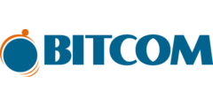 Internetleverantörer Bitcoms logotyp