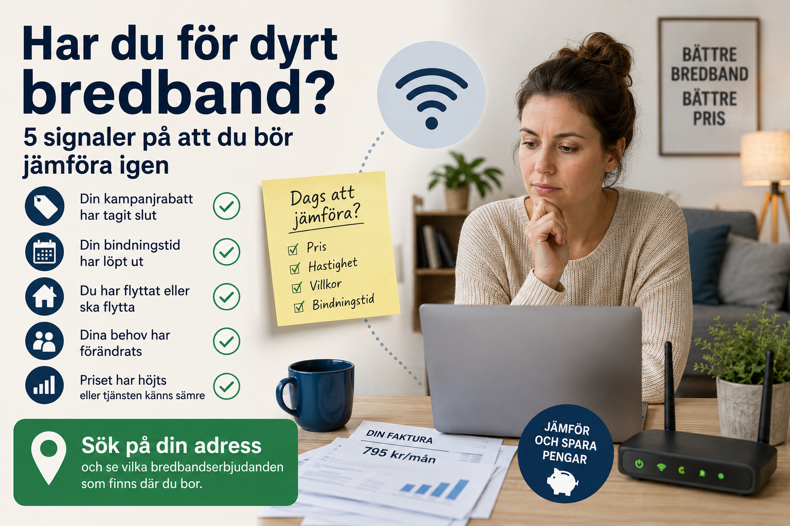 För dyrt bredband
