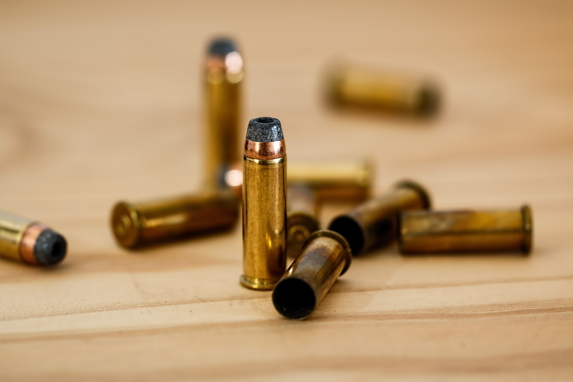 a group of bullets