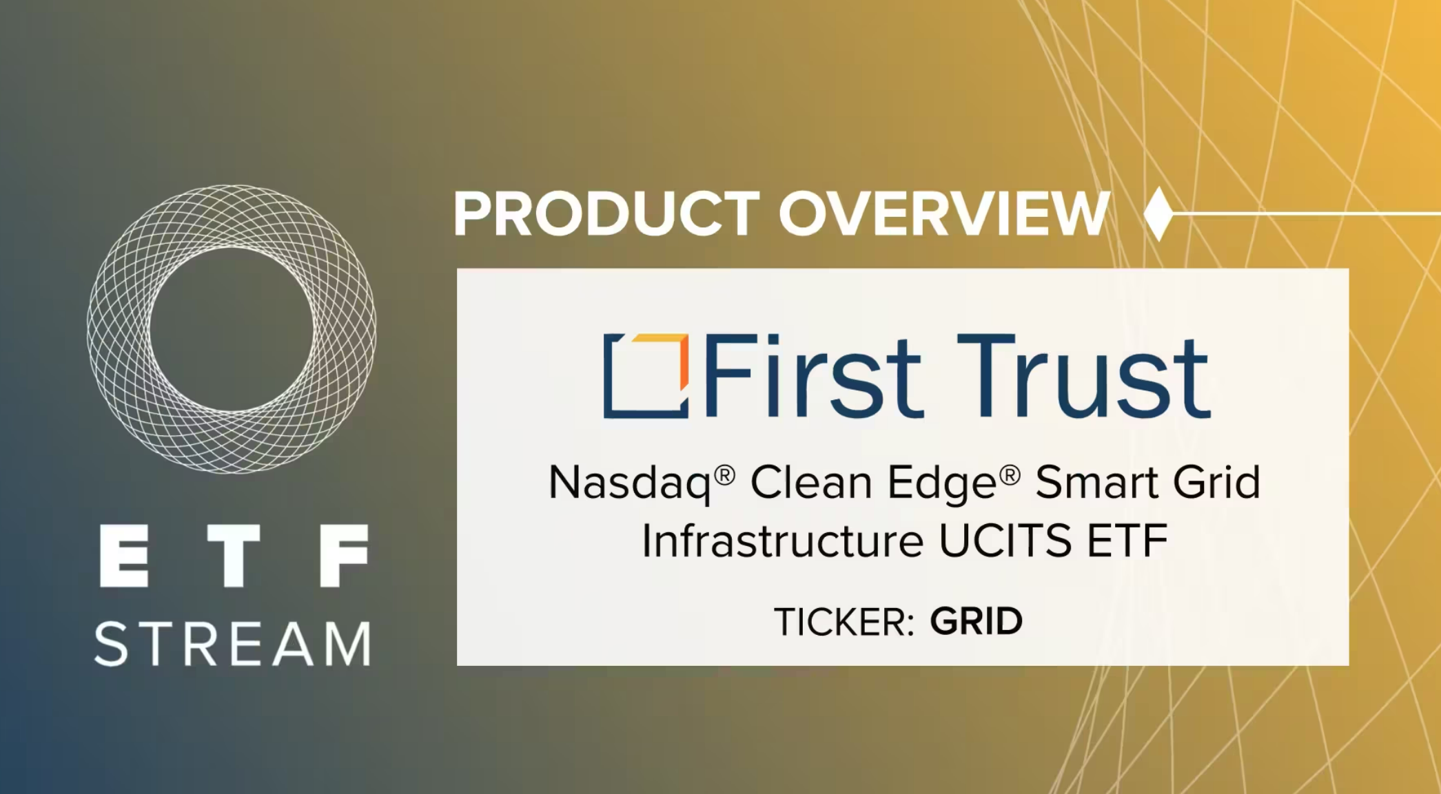 First Trust Nasdaq Clean Edge Smart Grid Infrastructure UCITS ETF