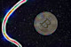 a close up of a logo