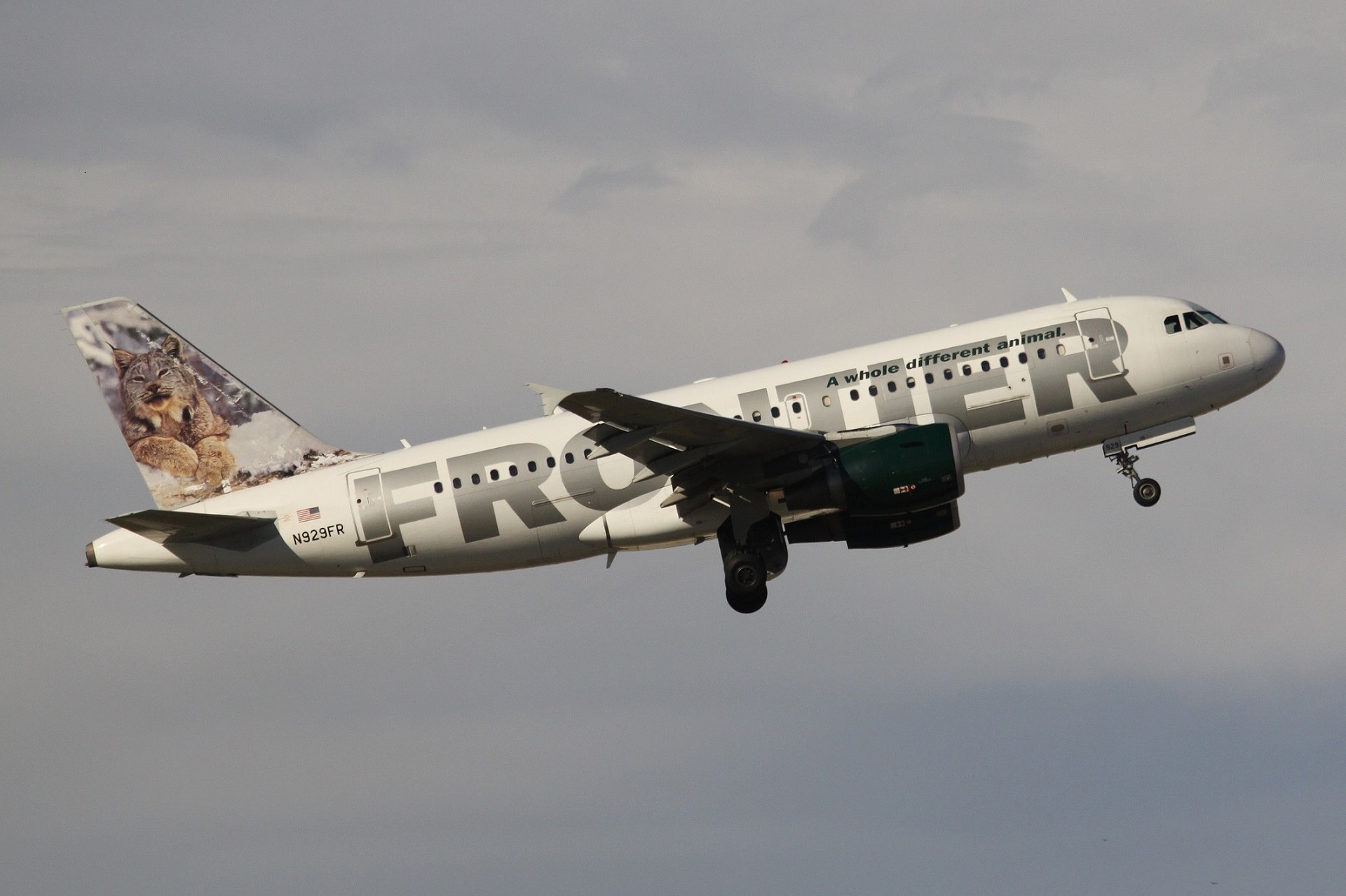 a large airplane flying in the sky