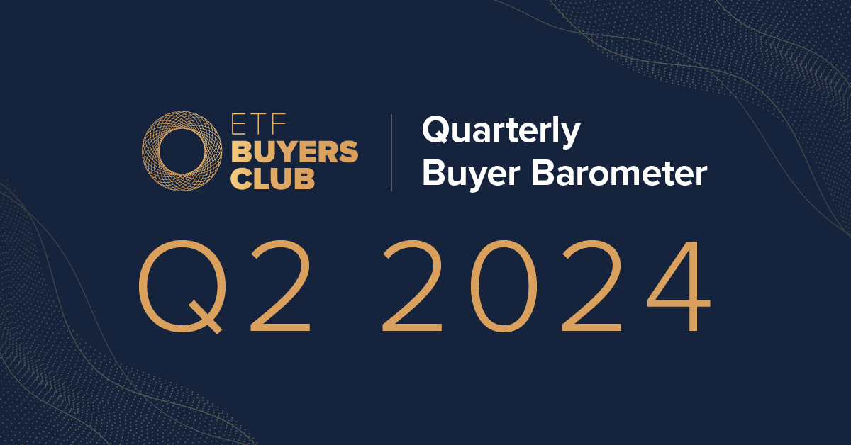 ETF Buyers Club Survey Ads QUARTERLY BUYER BAROMETER