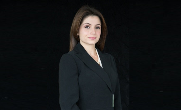 a person in a black suit