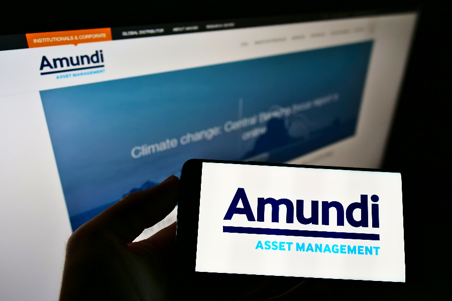 Amundi AM logo and website