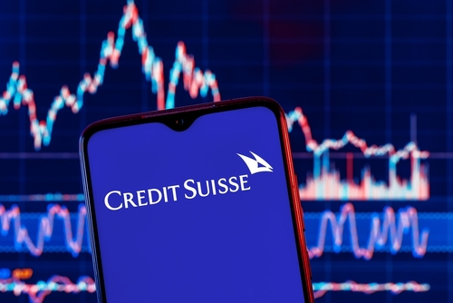 Credit Suisse stock down