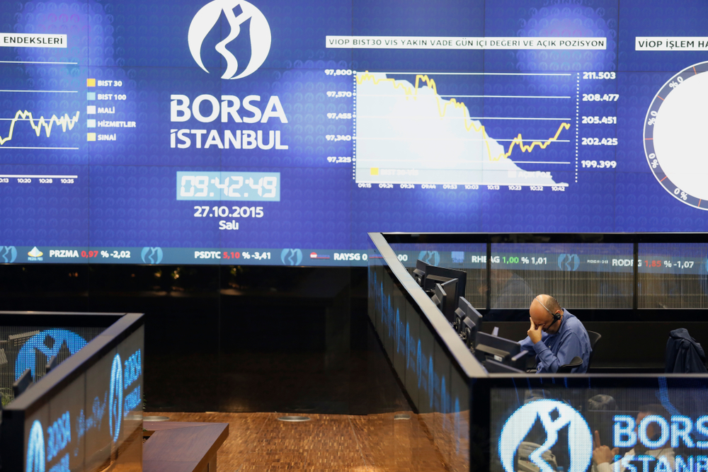 Turkey Borsa Istanbul concerned trader