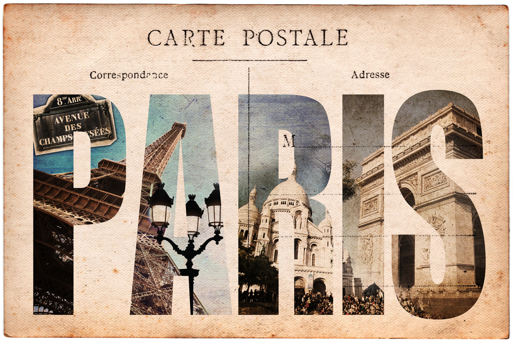 Paris postcard