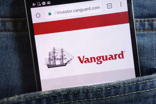 Vanguard retail site on mobile