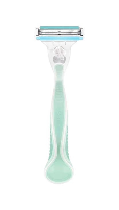 Lâmina Gillette Venus Pele Sensível - alça verde