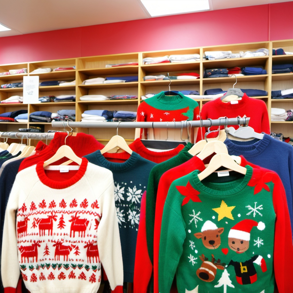 Christmas Jumpers Charity Shop