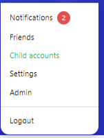 ChildAccountAccountMenu